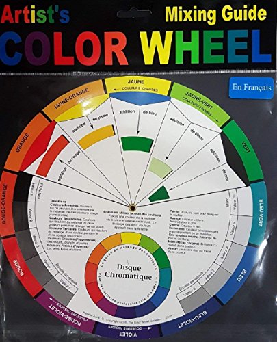 EMI CRAFT Mini-Scheibe, Kreis, chromatisch, Durchmesser: 13 cm, französisch, doppelseitig