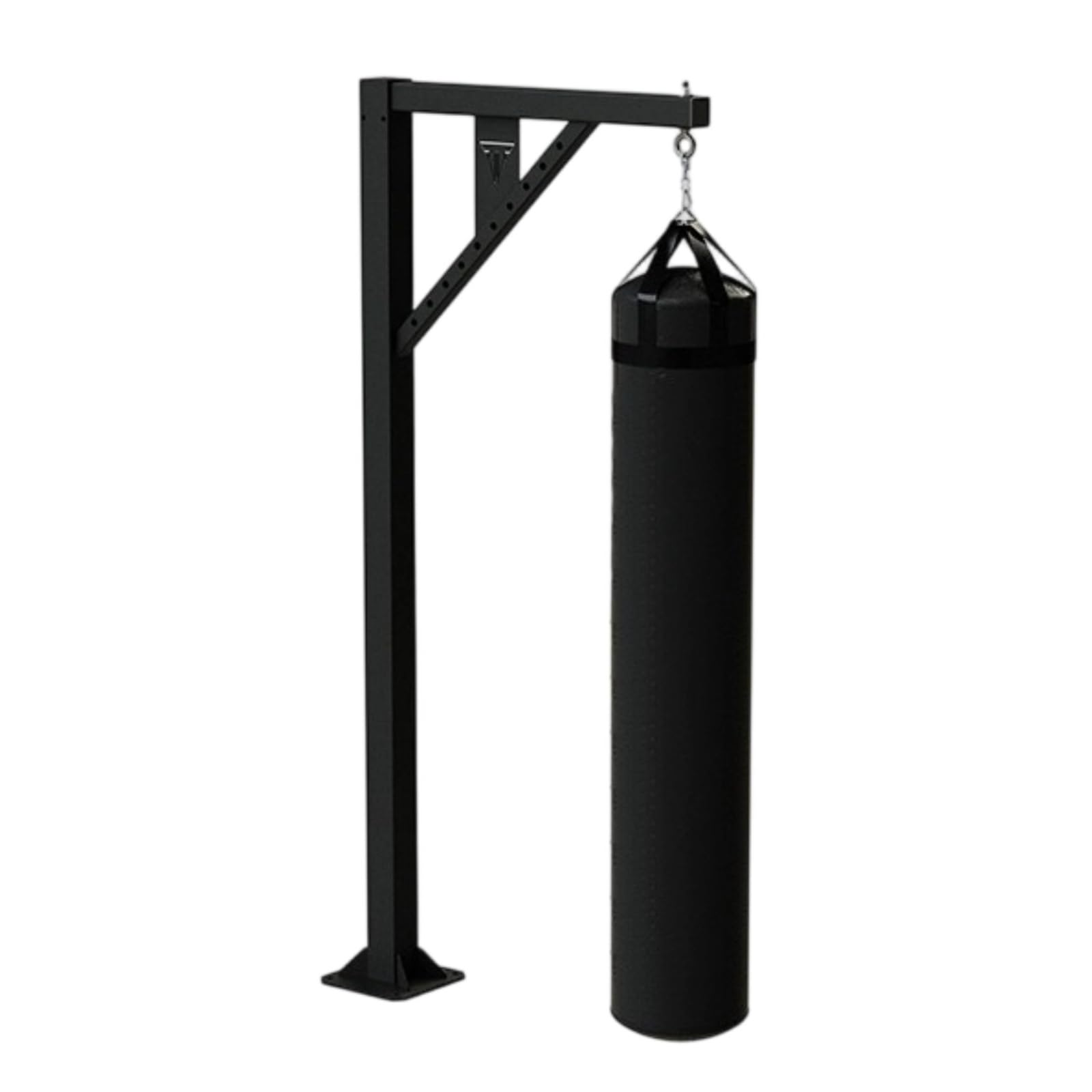 Stand da Pugilato Pavimento Struttura Robusta Porta Sacco Pugilato Acciaio Al Carbonio Attrezzatura Sportiva per Palestra, Casa