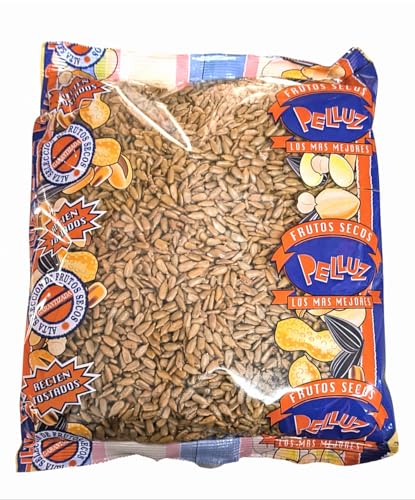 Pipas Peladas Fritas con sal 1 Kg - Snacks saludables y deliciosos de la marca Pelluz