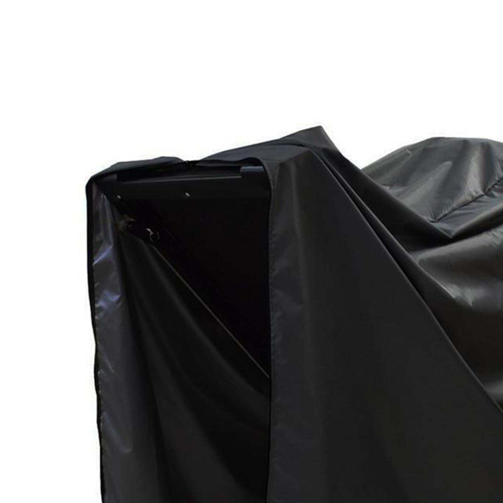 Laufband Abdeckung Schutzhülle für Faltbare Laufbänder Ellipsentrainer Heimtrainer Wasserdicht Staubschutz Oxford Polyester mit Zipper für Inn, Black_110x95x160cm