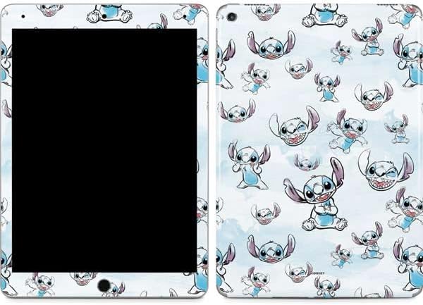 Skinit Decal Tablet Skin Compatible with iPad 10.2in (9th Generation, 2021) - Officially Licensed Disney Lilo and Stitch Dont Wake Me I Bite Design