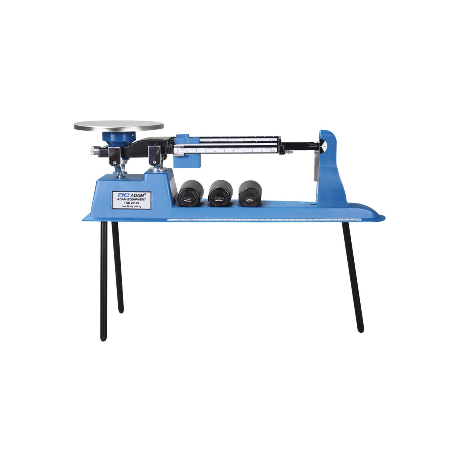 AE ADAM TBB 2610S Balanza de Triple Brazo con Capacidad de 2600g y Legibilidad de 0.1 g