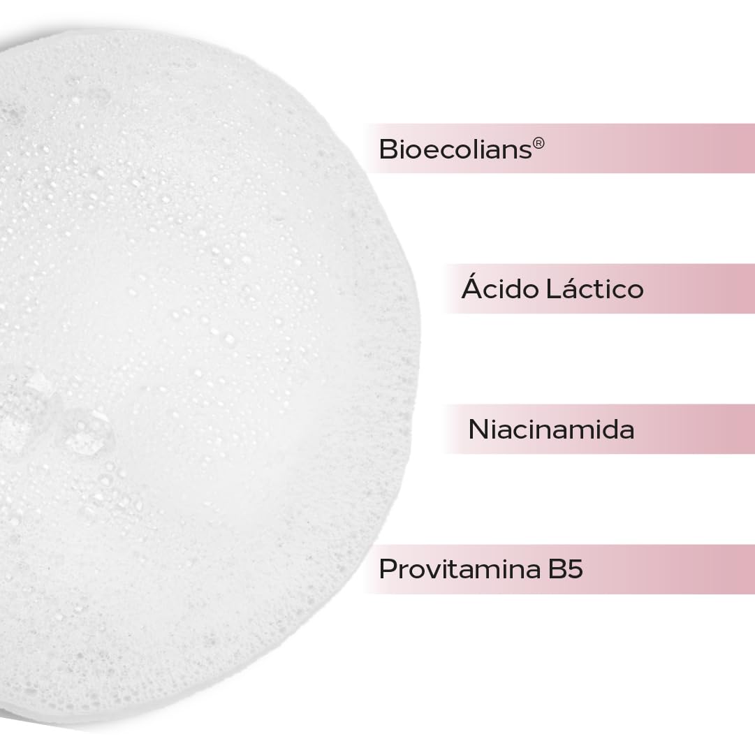 Cleansing Mousse, Zona Íntima Femenina, Aclara y Reequilibra, Limpia sin Irritar, Apto para Post-procedimiento Ginecoestético, Fórmula Syndet, con Ácido Láctico y Niacinamida - 150 ml
