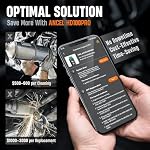 Ancel HD100 Heavy Duty Truck Scanner with DPF Regen for Cummins & CAT Engines, Bluetooth Diesel Diagnostic Tool with All-System Scan, HDOBD & OBD2 Code Reader for Semi Trucks, Lifetime Free Updates
