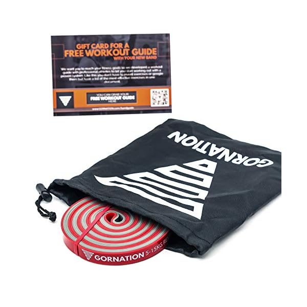 GORNATION Resistance Bands - Widerstandsbänder für Fitness, Calisthenics, Krafttraining & Home Gym - Sets inkl. Türanker…