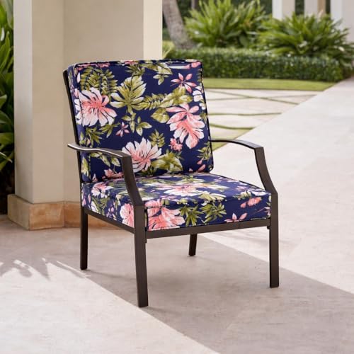 BrylaneHome Bh Outdoor Performance 2-Section Deep Seating Cushion