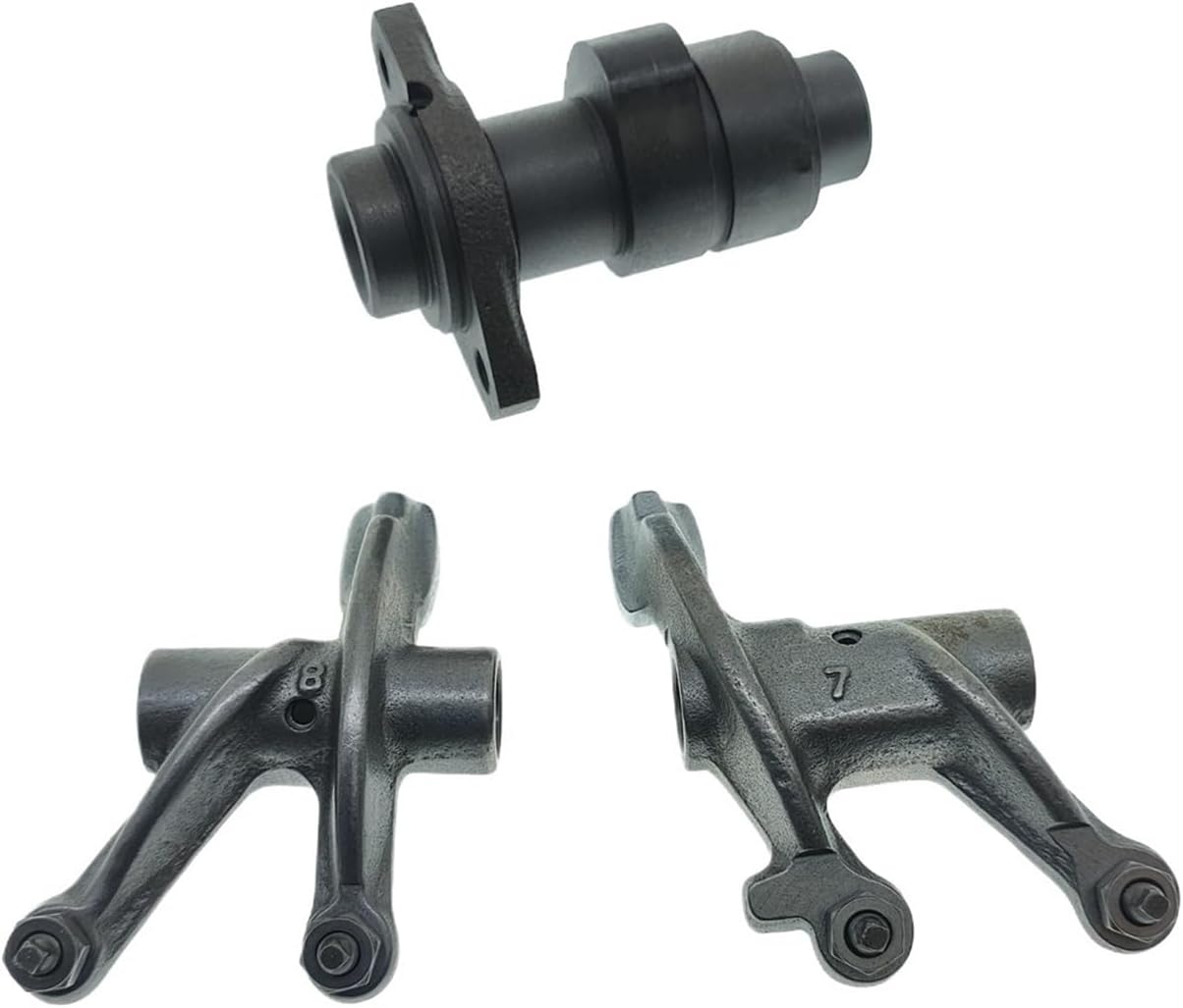 Camshaft Shaft Swing Rocker Compatible With XR250 XL250S XL250R 1978-1983 Part numbers 14101-428-010 14431-428-000(Rocker Arm)