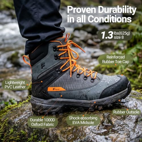 Image of 8 Fans Wading Boots with Terrain Grip Outsole, Lightweight Wading Shoes,Fishing Boot