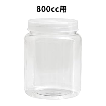Amazon | ブリーダーズ・ファーム 菌糸ビン用空容器 800cc