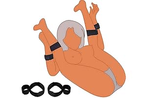 Fuzzy Black Light Up Sex Hand Cuff Bracelets