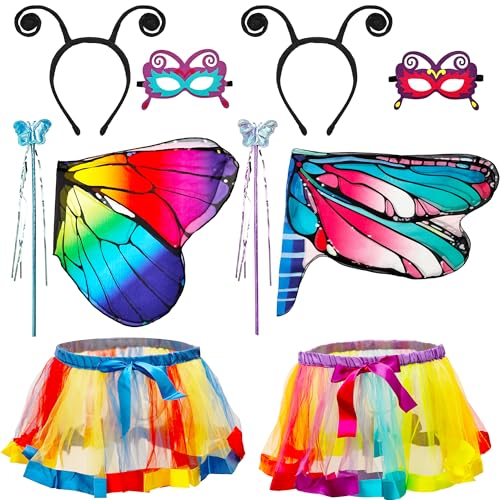Set de 2 Disfraces Alas de Hada para Niñas miniatura 1