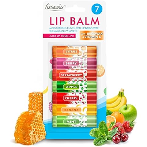 SOL 7pk Fruity Flavoured Lip Balm Set Cover