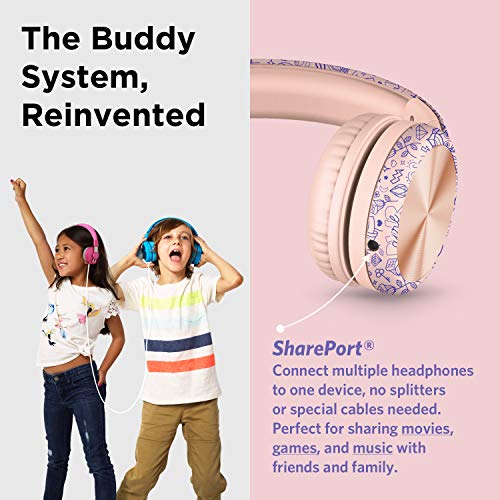 LilGadgets Connect+ Pro Wired Kids Headphones - Designed with Kids' Comfort in Mind, Child-Friendly Foldable Over-Ear… - Image 6
