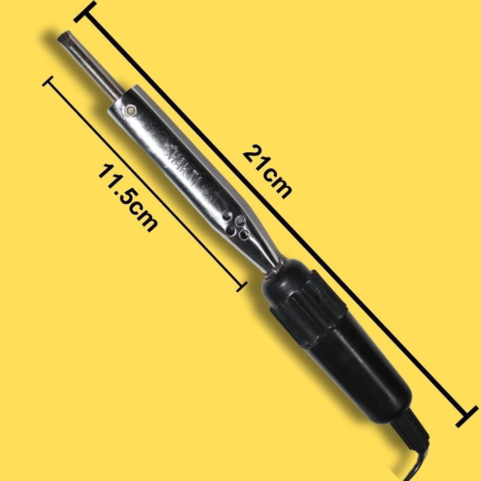 Image of Vtronix 35Watt Soldering Iron with Bakelite Handle for Precision Electronics Work | Soldering Machine for Home, Industrial & Electronics Workshop Reparing with Fast Heating & Heat Resistant Handle