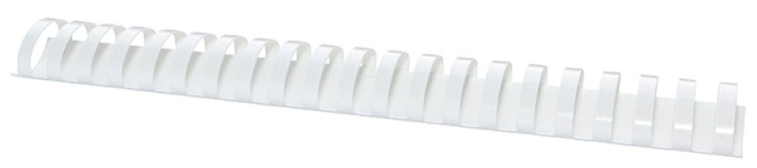 Grzbiety do bindowania Office Products A4 plastikowe 38mm 50 sztuk biale