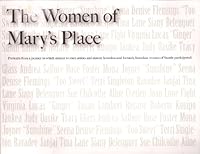 The Women of Mary's Place: Portraits From a Journey in Which Sixteen Women Artists and Sixteen Homeless and Formerly Homeless Women of Seattle Participated 0981500102 Book Cover