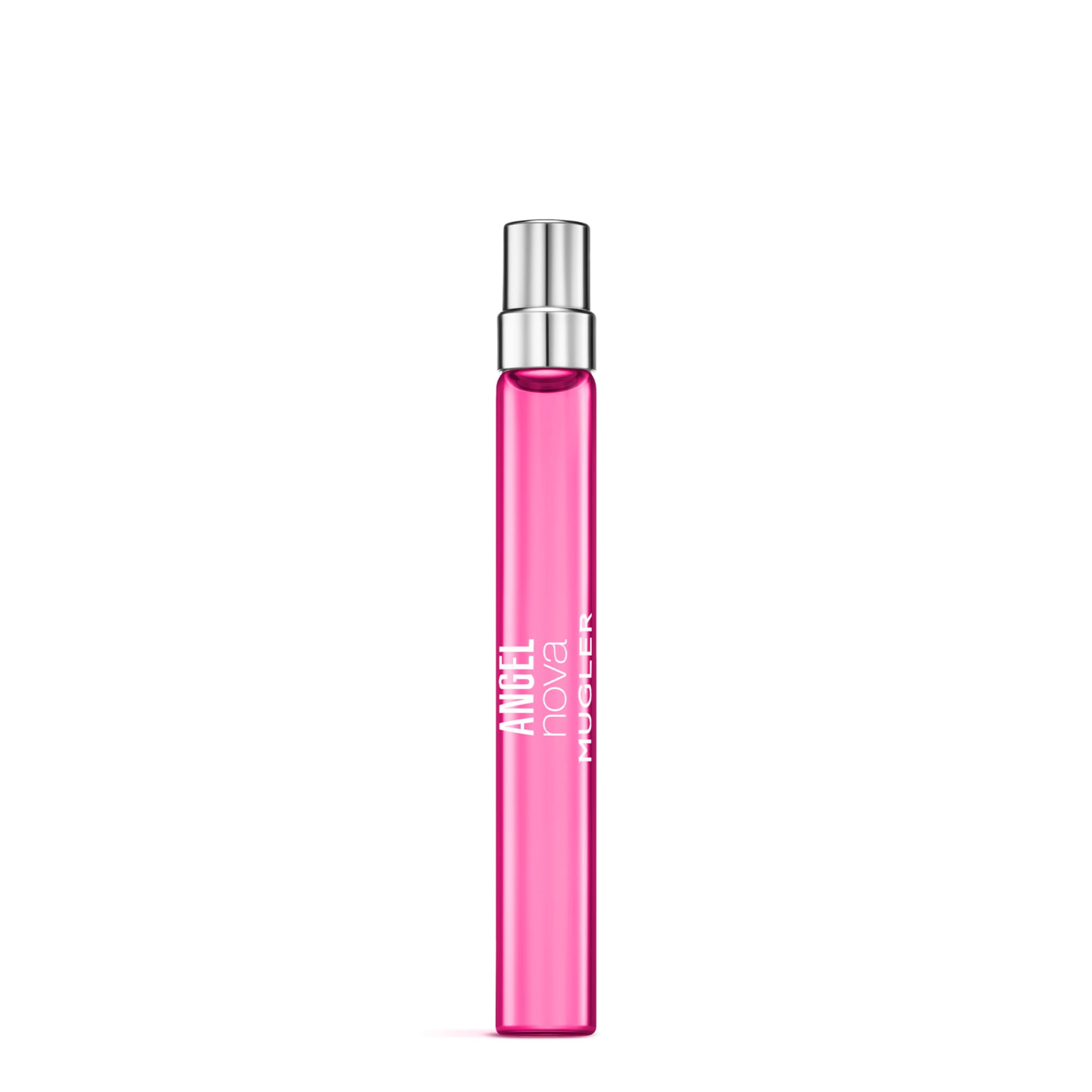 Mugler Angel Nova - Eau de Parfum - Women's Perfume - Floral & Fruity - With Bergamot, Rose, and Cedar Wood - Long Lasting Fragrance - Travel Size - 0.33 Fl Oz