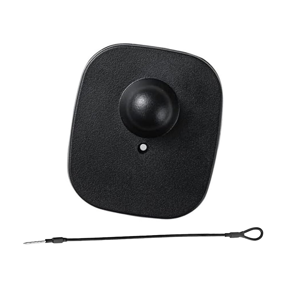 Mini étiquettes de sécurité pour vente au détail, 8.2MHz, avec ficelle, antivol, étiquettes de sécurité RF pour vêtements, 50 pièces