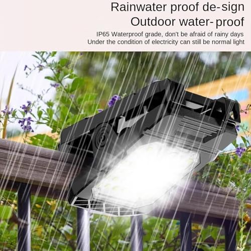 Outdoor Solar Security Light - Motion Detector Lamp Motion, Sensing Clamp on Solar Light for Yard Porch Balcony Street Weather Resistant Abs Solars Lighting for Outdoor Security Lights – Image 6