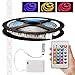 Produktbild Kreema 3m Batteriebetriebene RGB LED-Streifen-Lichter Flexible Seil-Beleuchtung mit Batterie-Stromversorgungs-Kasten und 24 Schlüssel Rf-Fernsteuerpult