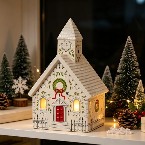 Cynkeyee Village-House Christmas Party Decorations - 8.5 in