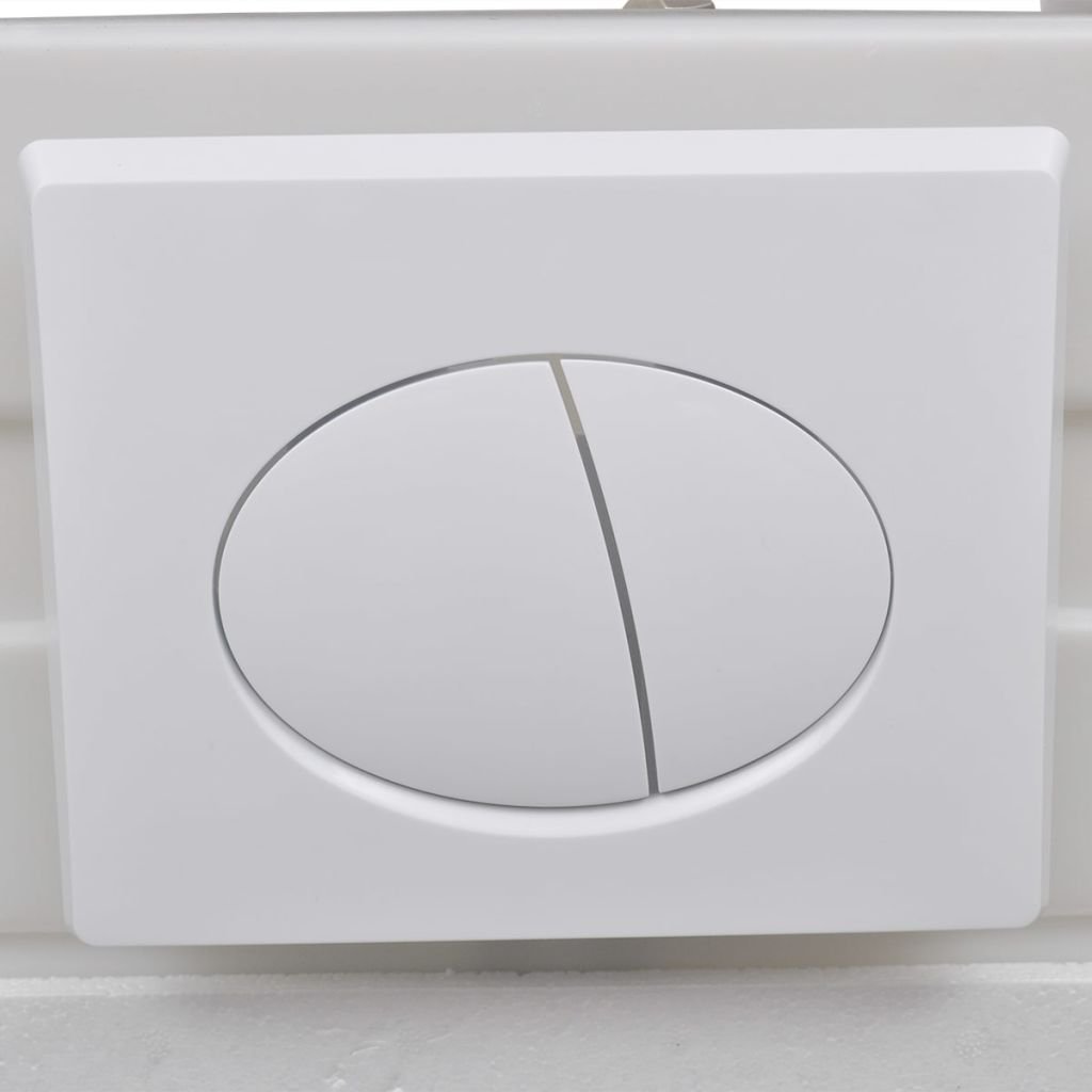 Tidyard Sciacquone WC a Scomparsa 11 L 41x14x(110-125) cm,Sciacquone WC a Muro Incasso