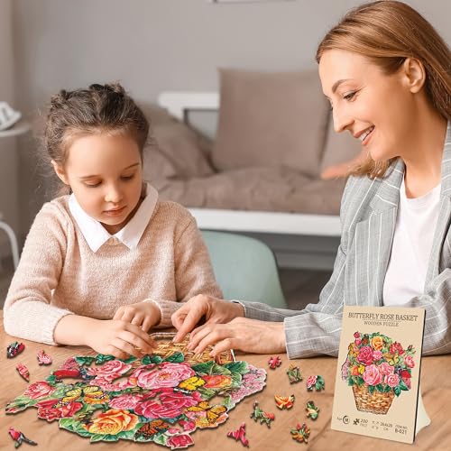 Ppuzzling Flower Wooden Puzzles For Adults 200 Pieces thumb #4