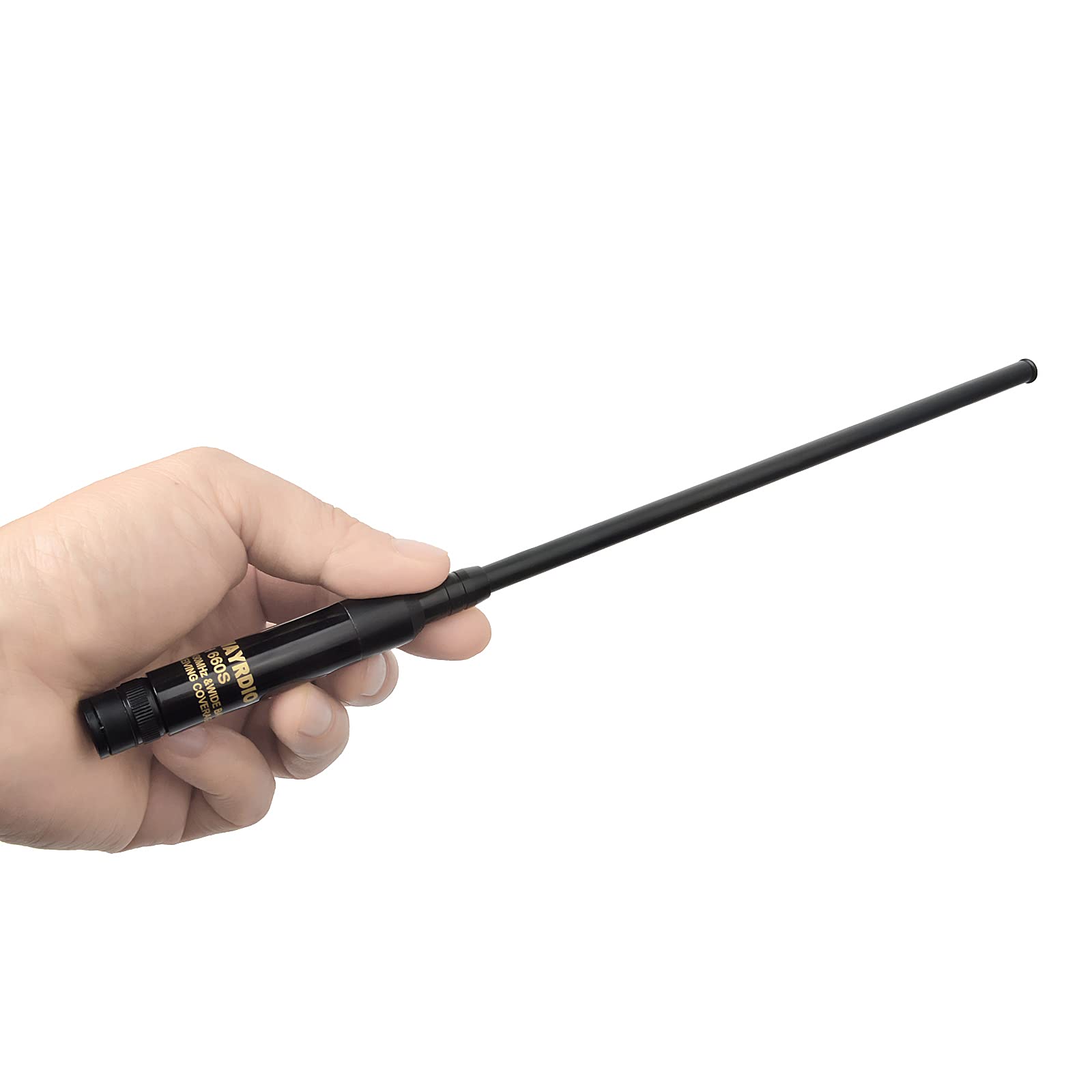 TWAYRADIO Antenne Radio Bidirectionnelle Portable, Antenne Télescopique Double Bande VHF UHF (BNC)