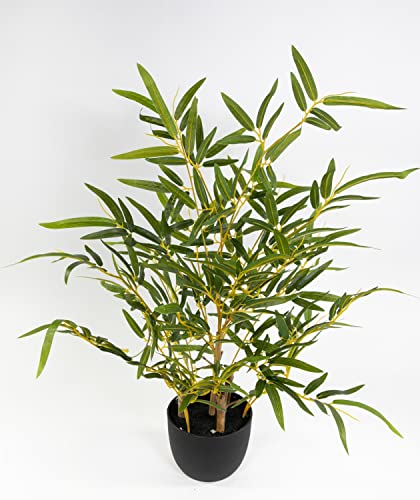 Japanischer Bambus 60cm ZF Kunstbaum Dekobaum Kunstpflanzen künstlicher Baum Pflanzen Kunstbambus