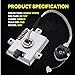Xenon HID Headlight Ballast Unit Assembly with Igniter and D2S Bulb fit for 2002-2005 Acura TL / TSX/ TL Type-S, 2004-2006 Mazda 3, 2004-2009 Honda S2000 Replaces # W3T10471 X6T02971 X6T02981 W3T14371