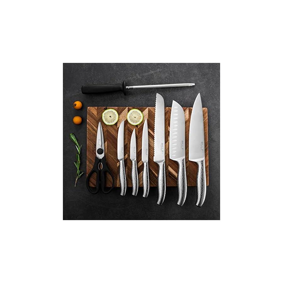 Knife-Block-with-Kitchen-Knives-Set-Chopping-Board-Salt-Pepper-Grinder-Set-17-Pcs-Ultra-Sharp-Stainless-Steel-Knife-for-Kitchen-Home-Essentials-Chef-Knife-Set-and-Steak-Knives-Set-of-6 Knife Block with Kitchen Knives Set Wood Utensil Salt Pepper Grinder Set 20 Pcs Ultra Sharp Stainless Steel Knife for Kitchen Home Essentials Chef Knife Set and Steak Knives Set of 6