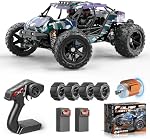 RC Voitures pour adultes & Les garçons, 1:14 Desert 4WD hors route RC Camion à grande vitesse 40 km/h, 4x4 Télécommande avec 2 Remboursé 1300mAh Batteries et 2 Ensembles de pneus