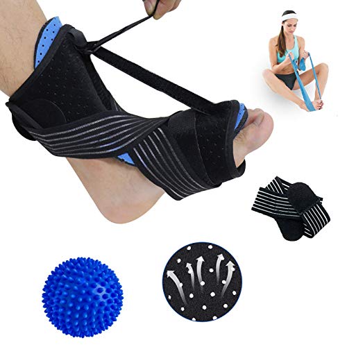 Plantar Fasciitis Splint Night,Plantar Fasciitis Night Splints,Newly Upgraded Adjustable Night Splints for Plantar Fasciitis in 2021 to Help Relieve Fasciitis,Reduce the Pain of Getting Up in Morning.