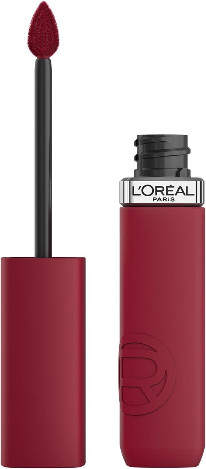 L’Oréal Paris Infaillible Matte Resistance lippenstift – 500 Wine Not? – Langhoudende vloeibare lipstick met een matte finish – 5ml