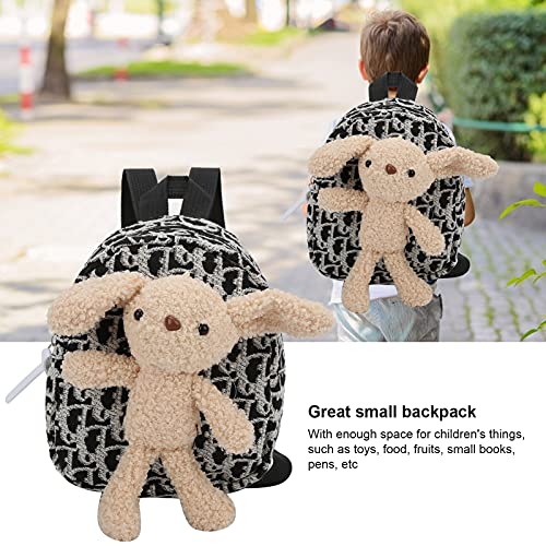 Mochilas infantis para pré-escola, lindas crianças desenho animado viagem portátil mochila ajustável
