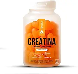 Creatina em Gomas Sabor Laranja 60 Gummy Emellus