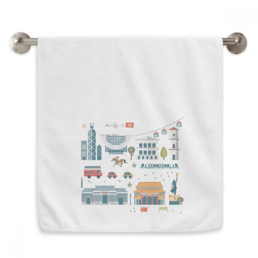 Serviettes de toilette Hong Kong pour vos séances de sport et moments de détente
