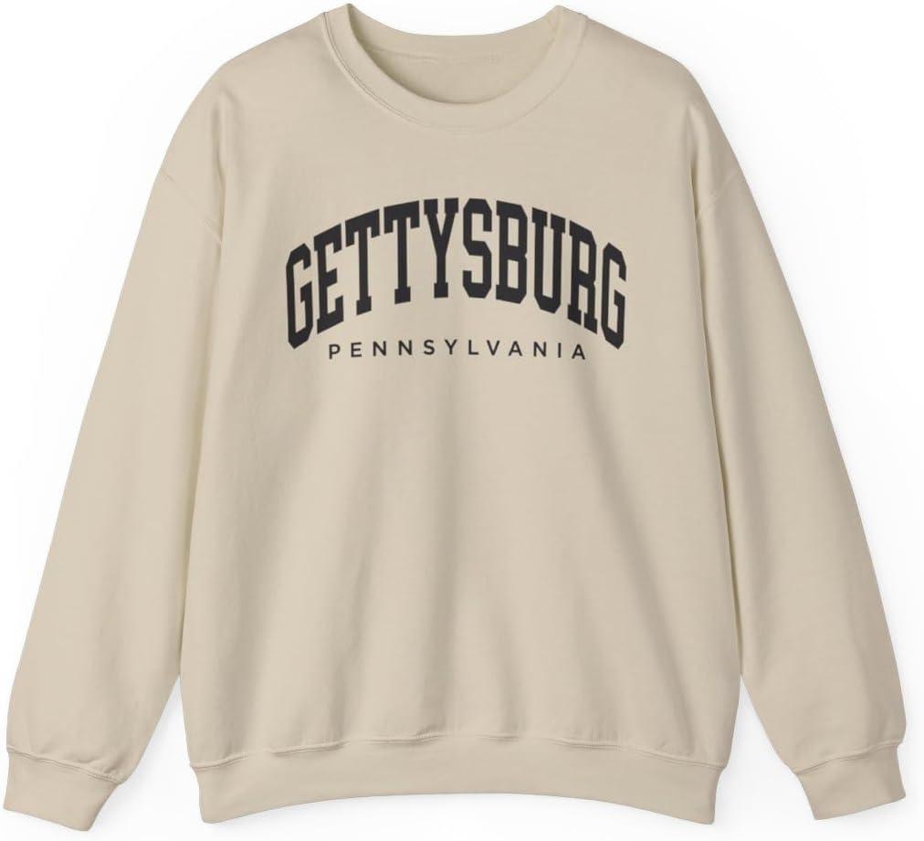 Gettysburg Pennsylvania Adult Unisex Crewneck Sweatshirt