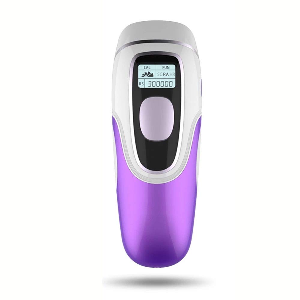 Appareil d'épilation de voyage violet pour une routine douceur à la maison et en vacances