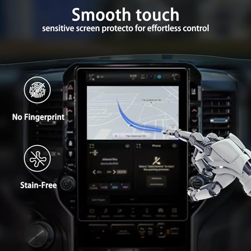 Anti-reflet écran tactile Dodge Ram 2019-2025 solution contre rayures