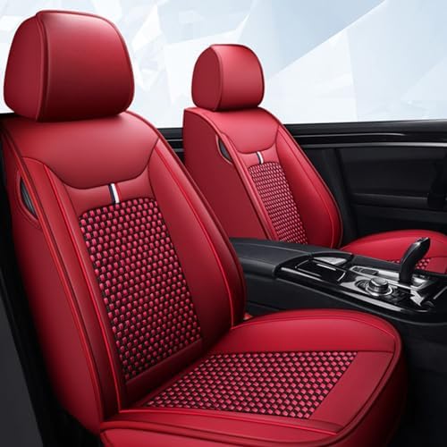 Fundas Juegos De Cubreasientos Asientos Coche para Mercedes-Benz Marco Polo Camper (W447) 2015-2022 2023 2024 Car Custom Full Surround Accesorios,Reds...