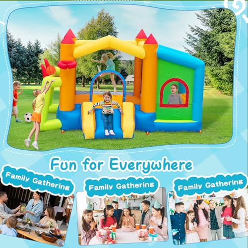 Zona inflable de rebote para evitar pantallas y activar a tus hijos 6
