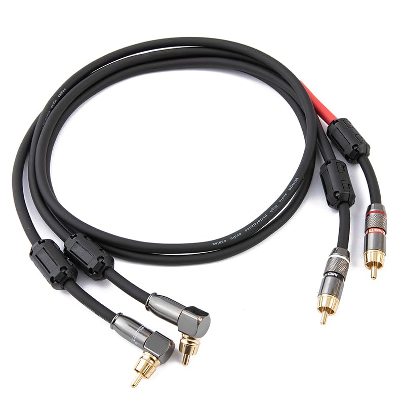 16ft Fever Grade Dual Lotus RCA Audio Cable, HiFi Pure Copper Audio Amplifier, Household car Dual Lotus Head Signal Cable