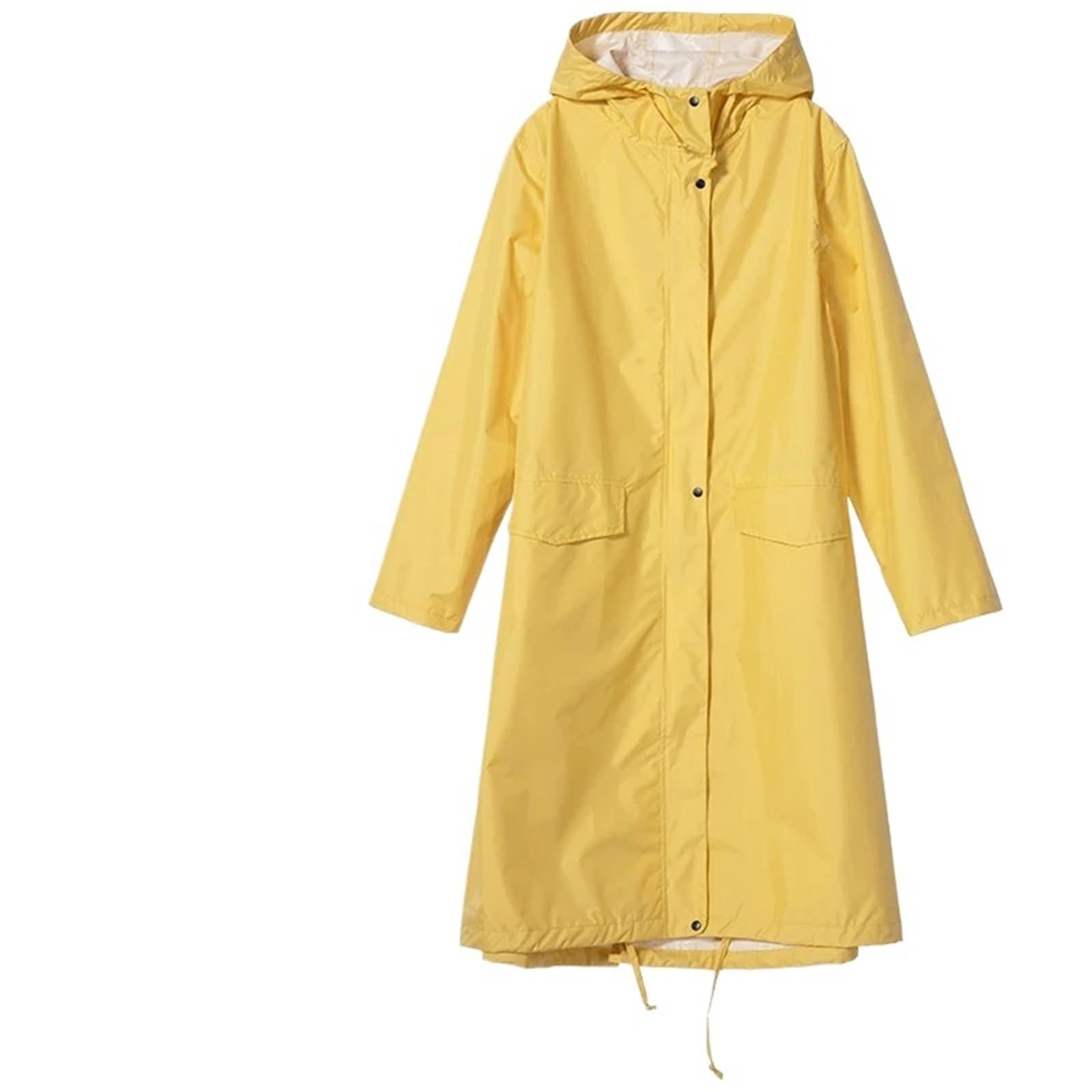 Impermeabile Uomo Giacca antipioggia da donna con cerniera, impermeabile, lunga, for adulti, antivento, da uomo, da trekking, impermeabile