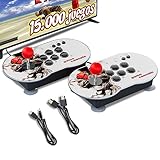 Pandora Box M9, (15.000 Juegos incluidos) Retro Consola Maquina recreativa Arcade Video, Ultimo Modelo 2023, Versiones Originales Juegos Retro, Incluye Juegos 2D y 3D, Mame, Neogeo, 2 joysticks