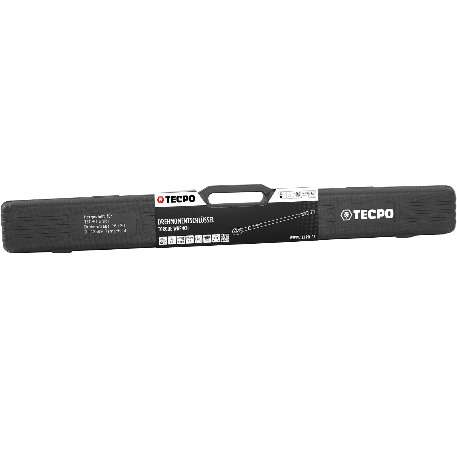 tecpo 1004950 tecpo Llave dinamométrica 3/4 – 100 – 500 Nm