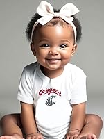 Vista 7 de Wes and Willy Baby College Team - Paquete de 3 mamelucos de algodón