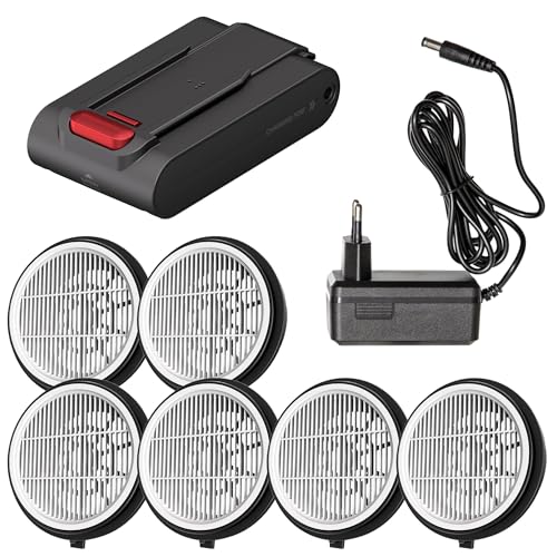 Image of UNINELL HOME UV2 Cordless Vacuum Cleaner, Accessory Kit(HEPA filter*6 + battery pack*1 + adapter*1)