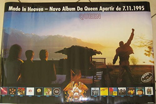  Queen – Made in Heaven – 53 x 73 cm mostra/Poster