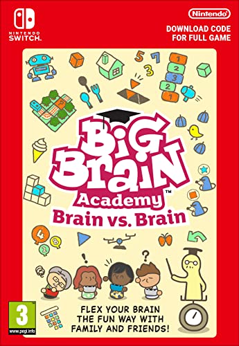 Big Brain Academy: Brain vs. Brain - Standard | Nintendo Switch - Download Code option